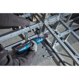 Bosch Avvitatore a cricchetto a batteria GRC 18V-60 Professional solo, 18 Volt, Cacciavite blu