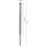 Bosch Expert Punta per martelli SDS plus-7X, Trapano Martello perforatore, Hammer drill bit, 1,7 cm, 315 mm, Cemento, Pietra, 25 cm