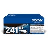 Brother TN-241BKTWIN cartuccia toner 2 pz Originale Nero 2500 pagine, Nero, 2 pz