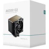 DeepCool AK500 G2, raffreddamento CPU  Nero/legno