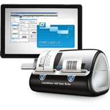 Dymo LabelWriter 450 Twin Turbo Stampante di etichette termica diretta | Stampa veloce di 71 etichette al minuto di etichette, codici a barre e altro | Connessione al computer | Per casa e ufficio, Stampante per etichette Nero/Argento, codici a barre e altro | Connessione al computer | Per casa e ufficio, Termica diretta, 600 x 300 DPI, Nero, Argento