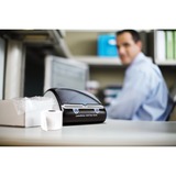 Dymo LabelWriter 450 Twin Turbo Stampante di etichette termica diretta | Stampa veloce di 71 etichette al minuto di etichette, codici a barre e altro | Connessione al computer | Per casa e ufficio, Stampante per etichette Nero/Argento, codici a barre e altro | Connessione al computer | Per casa e ufficio, Termica diretta, 600 x 300 DPI, Nero, Argento