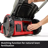 EINHELL Rasaerba professionale a batteria GP-CM 36/47 S Li BL, 36 Volt (2x18 Volt) rosso/Nero