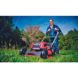 EINHELL Rasaerba professionale a batteria GP-CM 36/47 S Li BL, 36 Volt (2x18 Volt) rosso/Nero