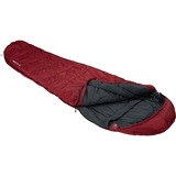 High Peak Sacco a pelo a mummia TR 400 rosso scuro/grigio