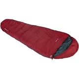 High Peak Sacco a pelo a mummia TR 400 rosso scuro/grigio