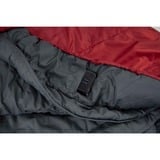 High Peak Sacco a pelo a mummia TR 400 rosso scuro/grigio