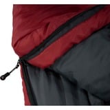 High Peak Sacco a pelo a mummia TR 400 rosso scuro/grigio