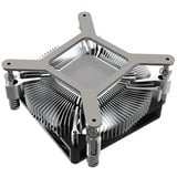Inter-Tech Z-60, raffreddamento CPU  argento/Nero