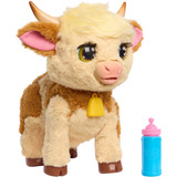 Just Play FurReal Maggie, Peluche animali Mucca, 4 anno/i, Interattivo, Stilo AA, Batterie incluse