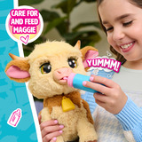 Just Play FurReal Maggie, Peluche animali Mucca, 4 anno/i, Interattivo, Stilo AA, Batterie incluse