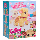 Just Play FurReal Maggie, Peluche animali Mucca, 4 anno/i, Interattivo, Stilo AA, Batterie incluse