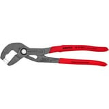 KNIPEX Pinza per fascette stringitubo 8551250C rosso