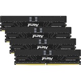 Kingston FURY FURY 128GB 5600MT/s DDR5 ECC Reg CL28 DIMM (Kit da 4) Renegade Pro EXPO, Memoria Nero, 128 GB, 4 x 32 GB, DDR5, 288-pin DIMM, Nero