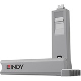 Lindy 40427 clip sicura Bloccaporte + chiave USB tipo-C Bianco 5 pz, Castello Bloccaporte + chiave, USB tipo-C, Bianco, 5 pz, 10 g
