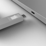 Lindy 40427 clip sicura Bloccaporte + chiave USB tipo-C Bianco 5 pz, Castello Bloccaporte + chiave, USB tipo-C, Bianco, 5 pz, 10 g