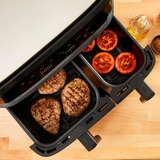 Tefal Dual Easy Fry & Grill EY905B Doppia 8,3 L Indipendente 2700 W Friggitrice ad aria calda Grigio Nero, Friggitrice ad aria calda, 8,3 L, Doppia, Grigio, Touch, Indipendente