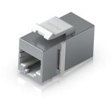 Ubiquiti Accoppiatore Keystone Cat.6a, confezione da 12, Frizione accaio