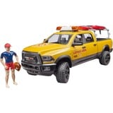 bruder RAM 2500 Power Wagon Life Guard, Veicolo modello giallo/Nero