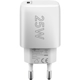 goobay SWEDEN Universale Bianco AC Ricarica rapida Interno, Caricabatterie bianco, Interno, AC, Bianco