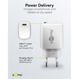 goobay SWEDEN Universale Bianco AC Ricarica rapida Interno, Caricabatterie bianco, Interno, AC, Bianco