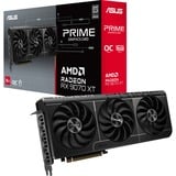 ASUS Prime -RX9070XT-O16G AMD Radeon RX 9070 XT 16 GB GDDR6, Scheda grafica grigio, Radeon RX 9070 XT, 16 GB, GDDR6, 256 bit, 7680 x 4320 Pixel, PCI Express 5.0