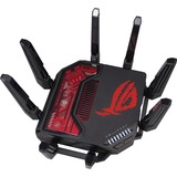 ASUS ROG Rapture GT-BE19000 router wireless Multi-Gigabit Ethernet Tri-band (2,4 GHz/5 GHz/6 GHz) Nero, Rosso Wi-Fi 7 (802.11be), Tri-band (2,4 GHz/5 GHz/6 GHz), Collegamento ethernet LAN, Nero, Rosso, Router da tavolo