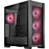 ASUS TUF Gaming GT302 ARGB Midi Tower Nero, Chassis Tower Nero, Midi Tower, PC, Nero, EATX, ATX, micro ATX, Mini-ITX, Gaming, Multi