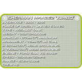COBI Sherman M4A3E2 Jumbo, Giochi di costruzione 