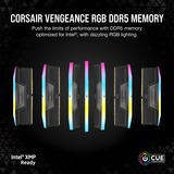 Corsair DIMM 32 GB DDR5-6200 (2x 16 GB) Kit Dual, Memoria Nero
