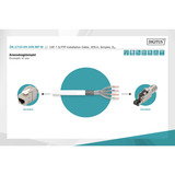 Digitus Cavo di posa Professional Cat.7 S/FTP Maxflex simplex, Dca bianco