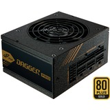 FSP DAGGER PRO ATX3.0(PCIe5.0) 850W alimentatore per computer 20+4 pin ATX SFX Nero, Alimentatore PC 850 W, 100 - 240 V, 50/60 Hz, 12-6 A, Attivo, 120 W