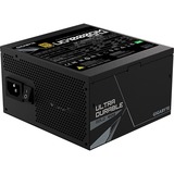 GIGABYTE UD1000GM PG5 V2 Alimentatore – PCIe Gen 5.1, 80 PLUS Gold, Design completamente modulare, Ventola da 120 mm, Compatibile con ATX 3.1, Spina EU, Alimentatore PC Nero, 80 PLUS Gold, Design completamente modulare, Ventola da 120 mm, Compatibile con ATX 3.1, Spina EU, 1000 W, 100 - 240 V, 50/60 Hz, 15 - 6.5 A, Attivo, 125 W