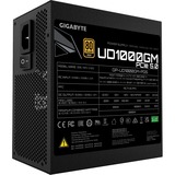GIGABYTE UD1000GM PG5 V2 Alimentatore – PCIe Gen 5.1, 80 PLUS Gold, Design completamente modulare, Ventola da 120 mm, Compatibile con ATX 3.1, Spina EU, Alimentatore PC Nero, 80 PLUS Gold, Design completamente modulare, Ventola da 120 mm, Compatibile con ATX 3.1, Spina EU, 1000 W, 100 - 240 V, 50/60 Hz, 15 - 6.5 A, Attivo, 125 W