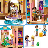 LEGO Disney Princess Castello di Rapunzel, Giochi di costruzione Giocattolo con 4 Mini Bamboline e Figura di Pascal, Regalo Bambine 6+, Set da costruzione, 6 anno/i, Plastica, 676 pz, 1,31 kg