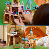 LEGO Disney Princess Castello di Rapunzel, Giochi di costruzione Giocattolo con 4 Mini Bamboline e Figura di Pascal, Regalo Bambine 6+, Set da costruzione, 6 anno/i, Plastica, 676 pz, 1,31 kg