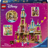 LEGO Disney Princess Castello di Rapunzel, Giochi di costruzione Giocattolo con 4 Mini Bamboline e Figura di Pascal, Regalo Bambine 6+, Set da costruzione, 6 anno/i, Plastica, 676 pz, 1,31 kg