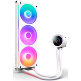 NZXT Kraken Plus RGB 360, Raffreddamento ad acqua bianco