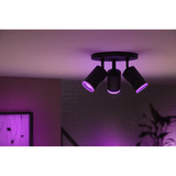 Philips Hue White & Color Ambiance Fugato spot triplo, Luce LED bianco