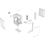 Thermaltake View 290 TG ARGB, Chassis Tower bianco