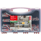 fischer Meister-Box XL Soggiorno, Tassello grigio chiaro/Rosso