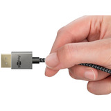 goobay Cavo DisplayPort 2.0/2.1 Slim argento/Nero