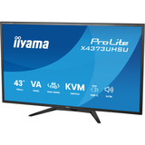 iiyama ProLite X4373UHSU-B2, Monitor LED Nero (opaco)