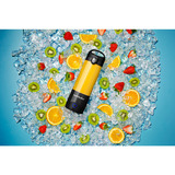 nutribullet Frullatore portatile NBP003B, Mixer stand Nero, Frullatore portatile, 0,475 L, Funzione PULSE, Tritaghiaccio, 0,4237 m, Nero