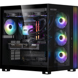 ALTERNATE Gaming-PC Window Edition • RTX 5080 • Intel® Core™ Ultra 7 265KF • 32 GB RAM, PC Gaming Nero/trasparente