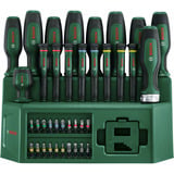 Bosch Set di cacciaviti misti, 39 pezzi, Cacciavite verde/Nero