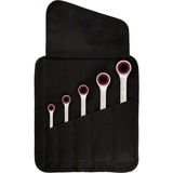 Bosch Set di chiavi combinate a cricchetto, 5 pezzi, Chiave 
