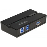 DeLOCK 11495 dati del computer switcher, Commutatore USB 5 Gbit/s, Nero, Plastica, 106 mm, 56 mm, 25 mm