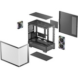 DeepCool CG380U 3F, Chassis Tower Nero