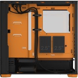 Fractal Design Pop Air Tower Nero, Arancione, Chassis Tower Nero/Orange, Tower, PC, Nero, Arancione, ATX, micro ATX, Mini-ITX, Acciaio, Vetro temperato, Multi